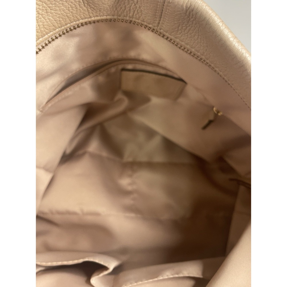 COACH 18889 PENELOPE Champagne Pearl Gold Pebbled Hobo Slouch 2011 FREE SHIPPING - Picture 9 of 16